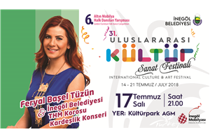 Feryal Başel Tüzün ve İnegöl Belediyesi THM ve THM Gençlik Korosu "KARDEŞLİK KONSERİ"