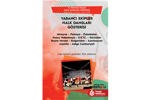 İnegöl Belediyesi 32. Uluslararası Kültür Sanat Festivali Halk Dansları Gösterisi 
