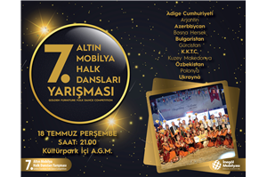 İnegöl Belediyesi 32. Uluslararası Kültür Sanat Festivali 7.Altın Mobilya Halk Dansları Yarışması 