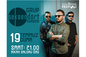 İnegöl Belediyesi 32. Uluslararası Kültür Sanat Festivali Seksendört Konseri