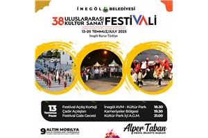 İnegöl Belediyesi 38. Uluslararası Kültür Sanat Festivali Açılış Korteji ve Gala