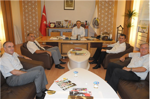 BOSNA HERSEK HEYETİNDEN BAŞKAN AKTAŞ’A ZİYARET